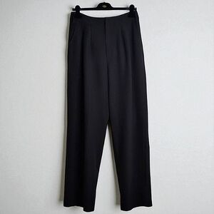 Seven For All Mankind High Waist Metallic Stripe Wide-Leg Trousers Career M